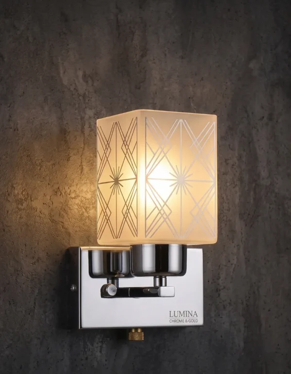 Modern Chrome Wall Light