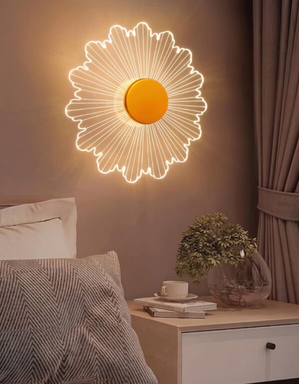 Gilded Sunburst Wall Sconce