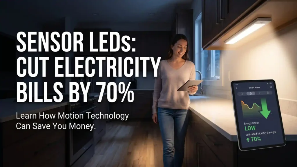 Sensor LEDs: Cut Electricity Bills by 70%